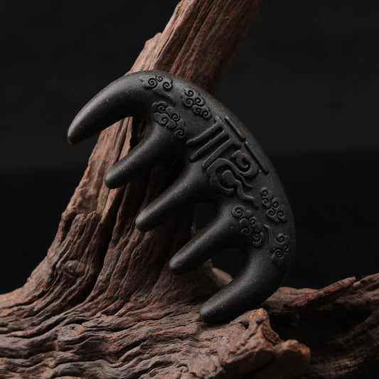 WF #001 Herbal Blend Fo-ti (Polygonum Multiflorum) Handcrafted Comb