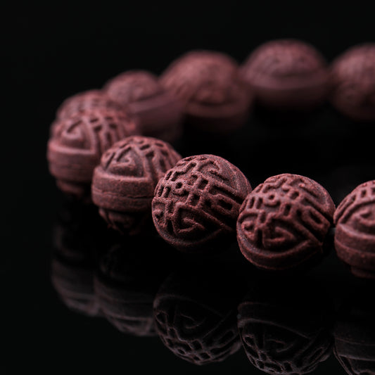 WF #Base-16 Rose Incense Bead Bracelet - Suitable for all 5-elements