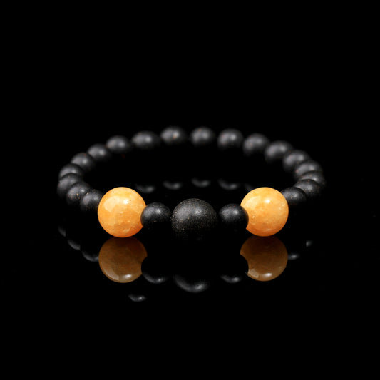 WF #79-03 Incense Bead Bracelet - Earth