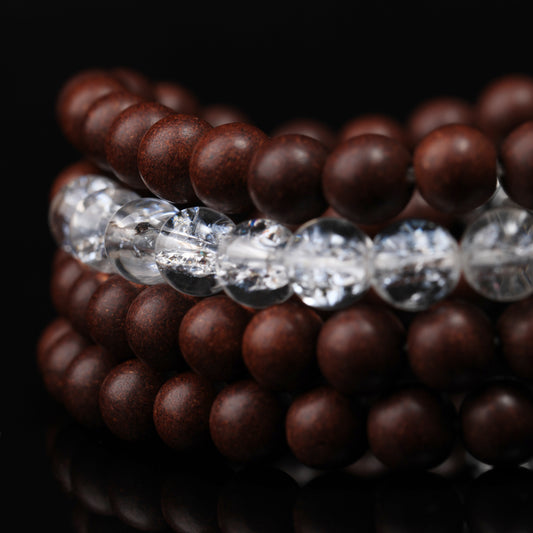 WF #87-01 Incense Bead Bracelet - Metal