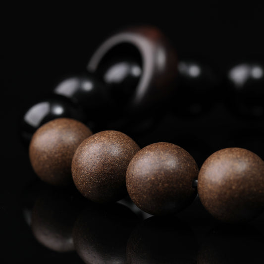 WF #68-02 Incense Bead Bracelet - Water