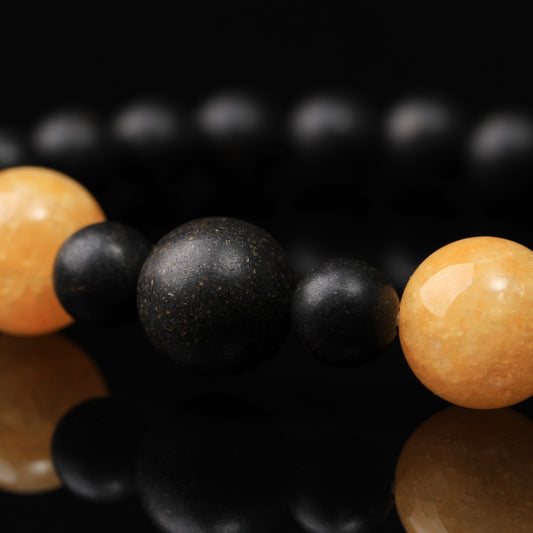 WF #79-03 Incense Bead Bracelet - Earth